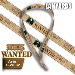L-W032 Lanyard Wanted Brook (One Piece)