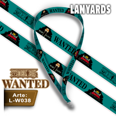 L-W038 Lanyard Wanted Brook (One Piece)