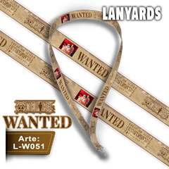 L-W051 Lanyard Wanted Eustass Kid (One Piece)