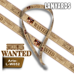 L-W052 Lanyard Wanted Ace (One Piece)