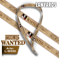 L-W059 Lanyard Wanted Brook (One Piece)