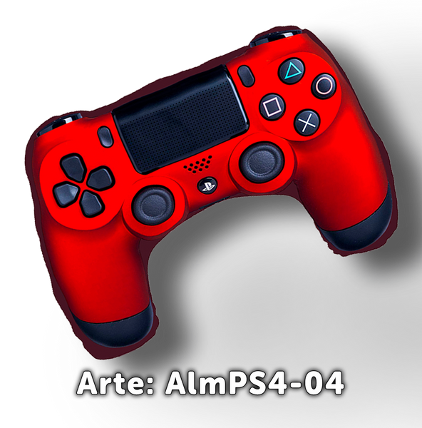 PS4-04  Control Almohada Playstation Rojo