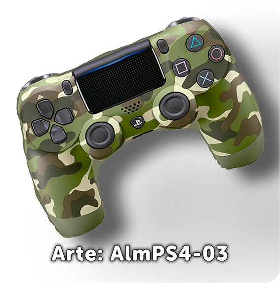 PS4-03  Control Almohada Playstation Camuflaje