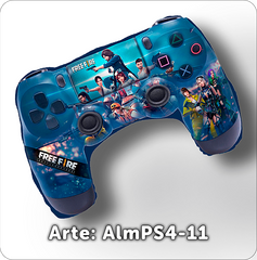 PS4-11 Control Almohada Playstation Free Fire