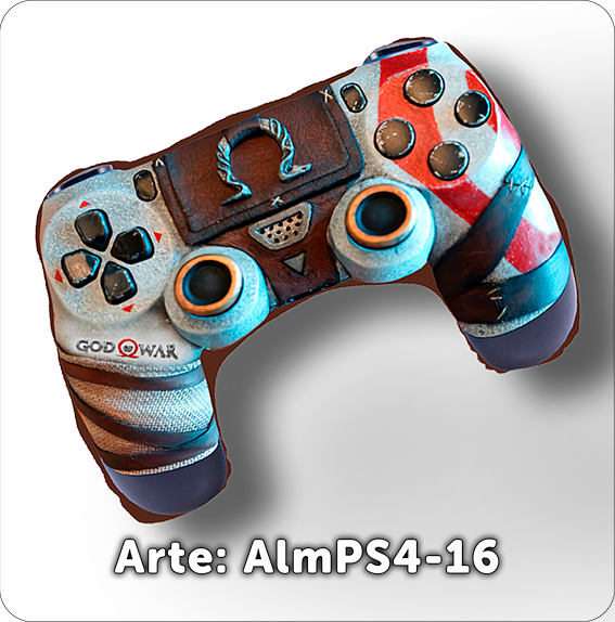 PS4-16 Control Almohada Playstation God of War