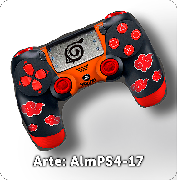 PS4-17 Control Almohada Playstation Naruto