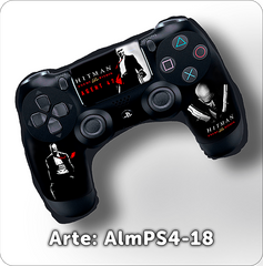 PS4-18 Control Almohada Playstation Hitman A47