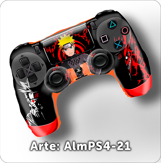PS4-21 Control Almohada Playstation Naruto