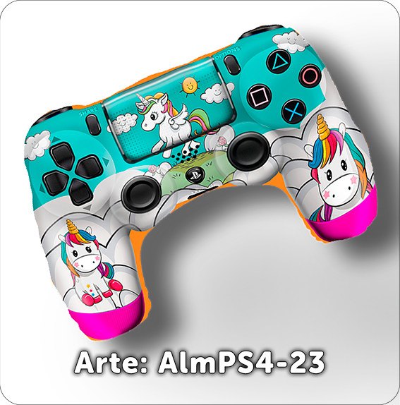 PS4-23 Control Almohada Playstation Unicornio