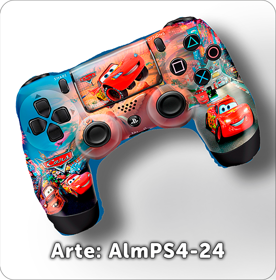 PS4-24 Control Almohada Playstation Cars