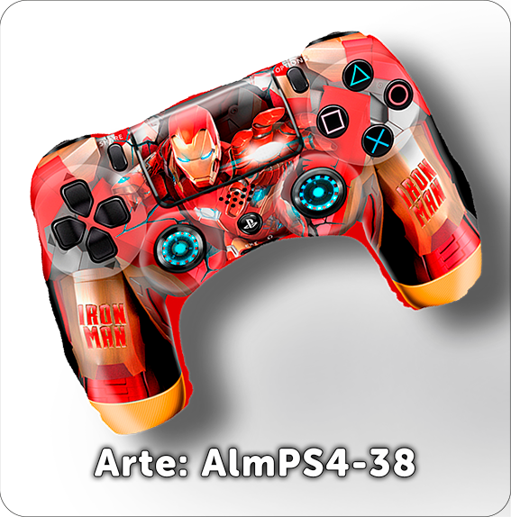 PS4-38 Control Almohada Playstation IronMan