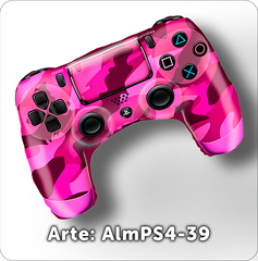 PS4-39 Control Almohada Playstation Camuflaje