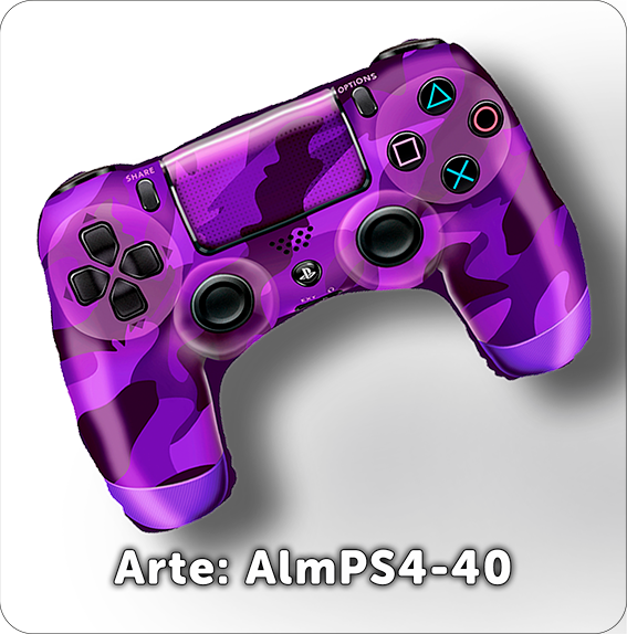 PS4-40 Control Almohada Playstation Camuflaje