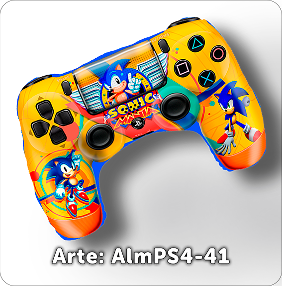 PS4-41 Control Almohada Playstation Sonic