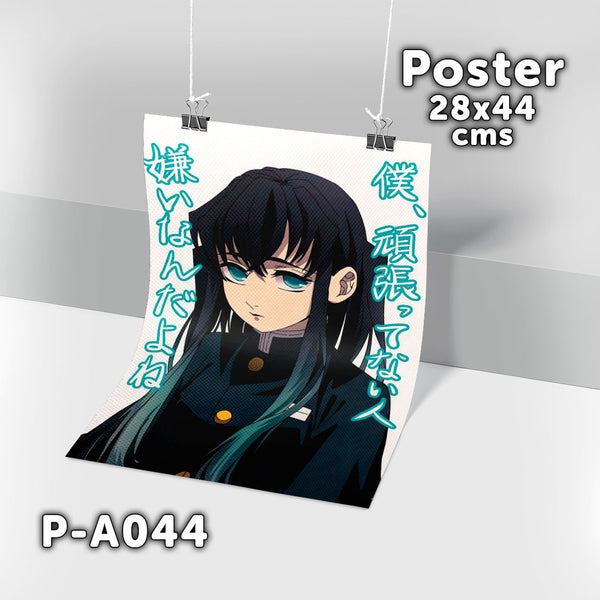 P-A044 Muichiro (Demon Slayer) Poster 28x44 cms