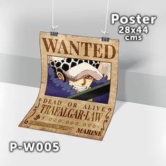 P-W005 Wanted Trafalgar Poster (One Piece)