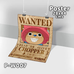 P-W007 Wanted Chopper Poster (One Piece)