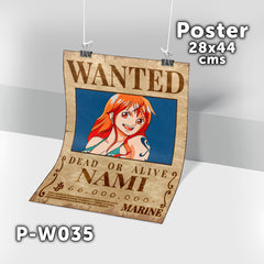 P-W035 Wanted Nami Poster (One Piece)