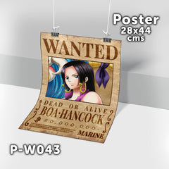 P-W043 Wanted Boa Hancock Poster (One Piece)
