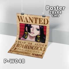 P-W048 Wanted Boa Hancock Poster (One Piece)