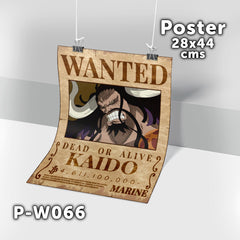 P-W066 Wanted Kaido Poster (One Piece)