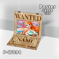 P-W094 Wanted Nami Poster (One Piece)