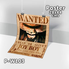 P-W103 Wanted Joy Boy Poster (One Piece)