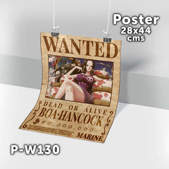 P-W130 Wanted Boa Hancock Poster (One Piece)