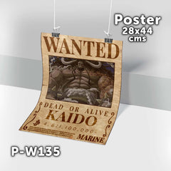 P-W135 Wanted Kaido Poster (One Piece)