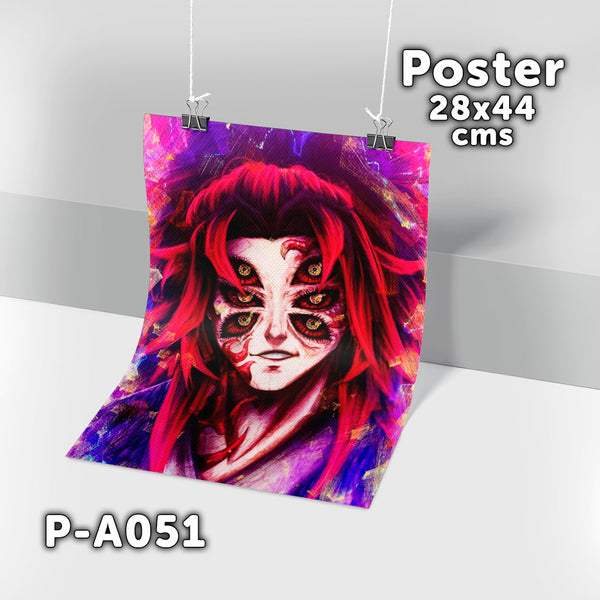 P-A051 (Demon Slayer) Poster 28x44 cms
