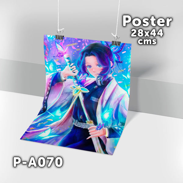 P-A070 (Demon Slayer) Poster 28x44 cms
