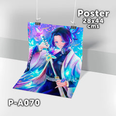 P-A070 (Demon Slayer) Poster 28x44 cms