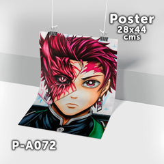 P-A072 (Demon Slayer) Poster 28x44 cms