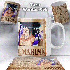 Taza Wanted-056 Anime One Piece Kozuki Oden